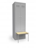 Шкаф для одежды ШР-22 L600 (ОСК)