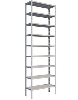 Стеллаж MS STRONG 3100x1000x600 (9 полок) в Сочи - купить недорого. Смотреть каталог