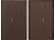 Купить Входная металлическая дверь ПРОФИ DL 2102х1356х76 в Сочи. В наличии и под заказ в каталоге